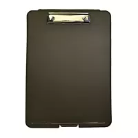 A4 Black Clipboard Box File - Storage Filing Case