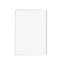 A4 Double Sided Magnetic Erasable MDF Plain Whiteboard With White Border