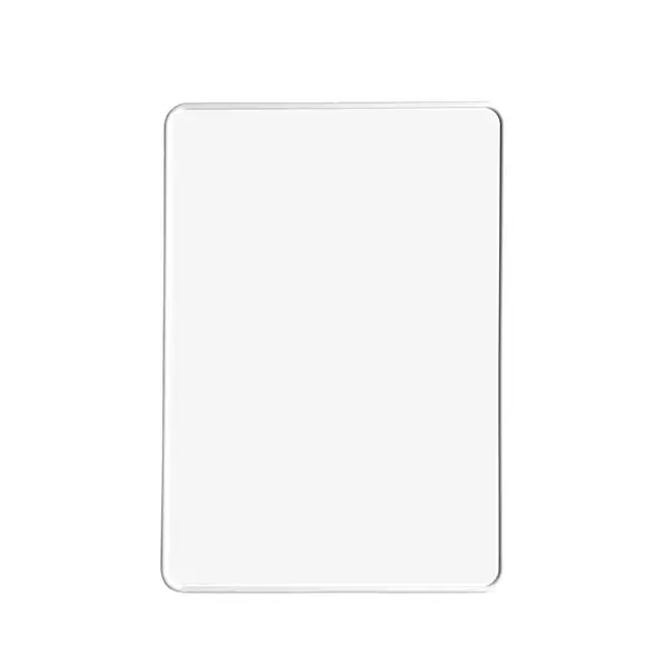 A4 Double Sided Magnetic Erasable MDF Plain Whiteboard With White Border