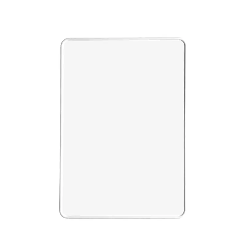 A4 Double Sided Magnetic Erasable MDF Plain Whiteboard With White Border
