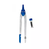 Janrax Metal Adjustable Safety Slide Lead Compass with Refillable Leads