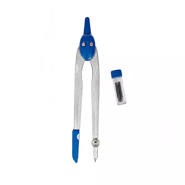 Janrax Metal Adjustable Safety Slide Lead Compass with Refillable Leads