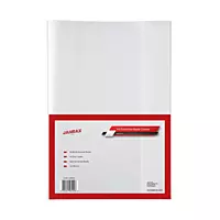 Pack of 10 A4 Clear Exercise Book Covers by Janrax