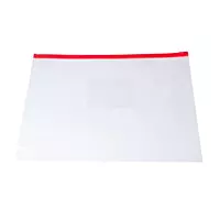 Pack of 12 A3 Red Zip Zippy Bags