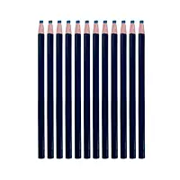 Pack of 12 Blue Chinagraph Pencils by Janrax - Peel Off China Markers
