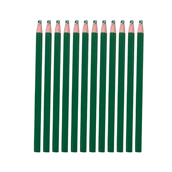 Pack of 12 Green Chinagraph Pencils by Janrax - Peel Off China Markers