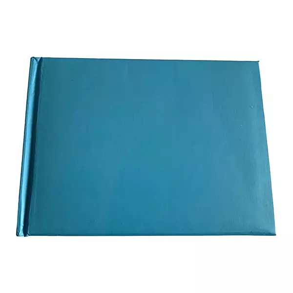 Plain Cover Blue Autograph Book by Janrax - Signature End of Term School Leavers