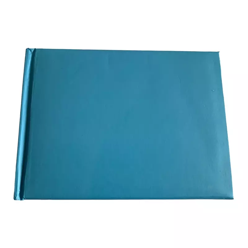 Plain Cover Blue Autograph Book by Janrax - Signature End of Term School Leavers