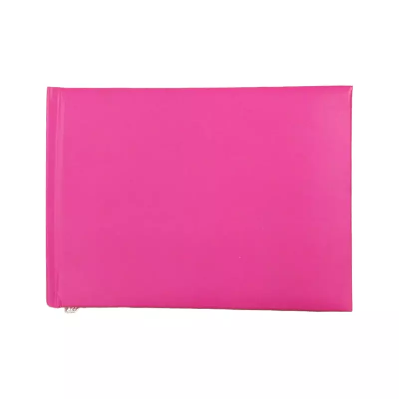 Plain Cover Pink Autograph Book by Janrax - Signature End of Term School Leavers