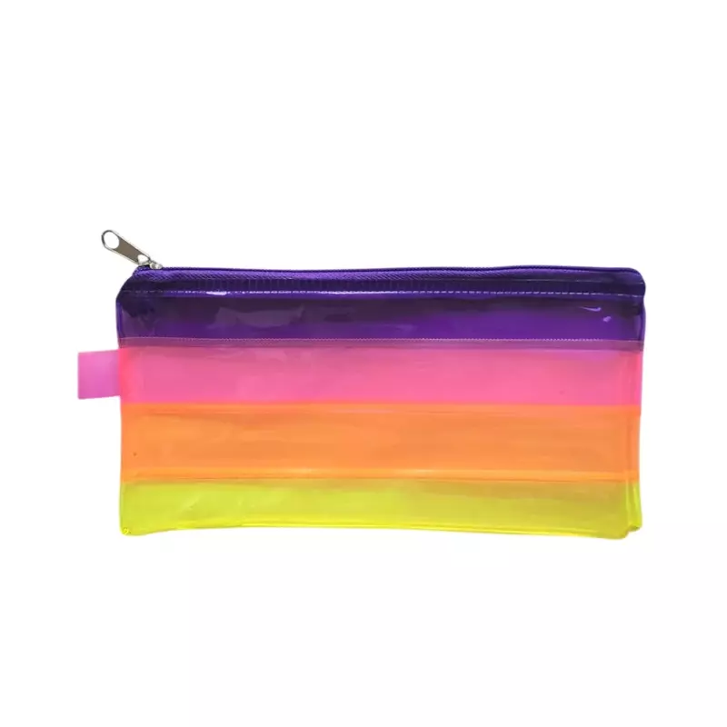 DL Rainbow Coloured Rainbow Pencil Case