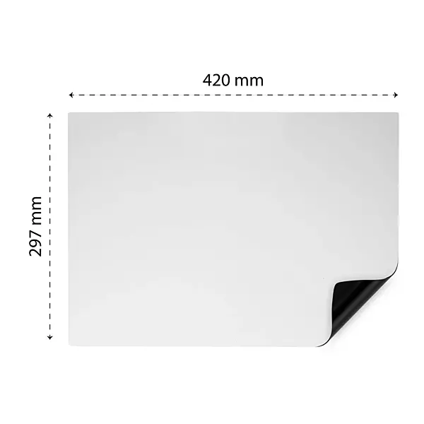 A3 Magnetic Whiteboard Dry Wipe Board
