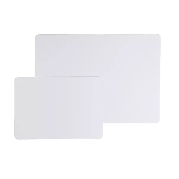 Pack of 12 A4 Whiteboards Dry Wipe Boards