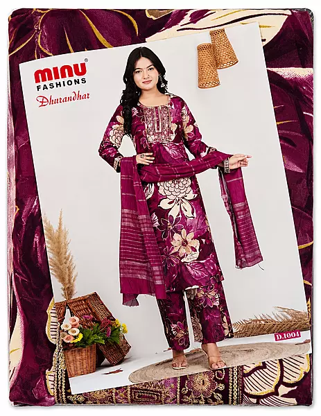 DHURANDHAR STITCHED SUIT