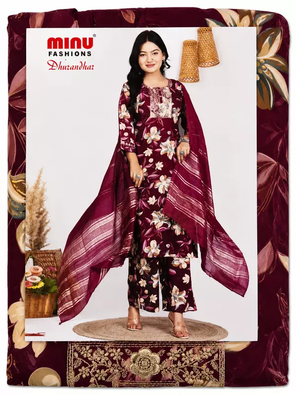 DHURANDHAR STITCHED SUIT