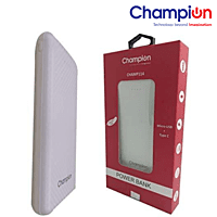 Champion Power Bank Champ 114 Capacity 10000 mAh White (BIS Certified) Champion Power Bank Champ 114 Capacity 10000 mAh White (BIS Certified)