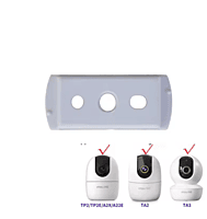 Wall Mounted Camera Stand Holder Base Buckle With Screws for TP2 TP2E A2X A22E TA2 Series Smart Security Cameras, ABS Mount for Indoor/Outdoor Use