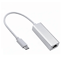 Type C To LAN 3.0 | USB-C to Ethernet Adapter USB Type-C (Thunderbolt 3) to 10/100/1000 Gigabit RJ45 Ethernet LAN Network Adapter