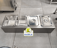 Bain Marie 4 Pans 1/2-150mm Bain Marie 4 Pans 1/2-150mm
