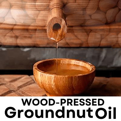 Groundnut Oil 1ltr - Wood Pressed Groundnut Oil 1ltr - Wood Pressed