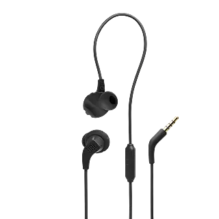 JBL Wired in-Ear 3.5 mm jack Headphones, Hi-Res Audio with Digital-to-Analog Converter, Tangle-Free Cable