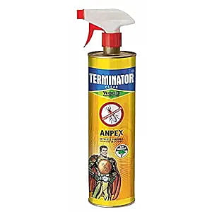 Pidilite Terminator Eco-Friendly Termite Killer Spray| Wood Preservative and Termite, Borer, Insect Repellant Spray| For Home, Kitchen and Offices (1 Ltr)