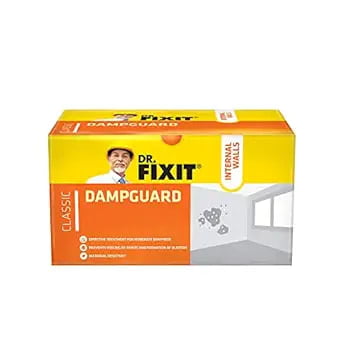 DR. FIXIT Dampguard Classic Damp-Proof, 1Kg, Coating For Internal Walls, Ceilings, RCC Water Tanks