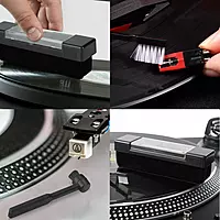 ASW - 3in1 Vinyl Record Cleaning Brush Set Stylus Velvet Anti-static Cleaner Tool Kit - 3IN1LP-CKIT ASW - 3in1 Vinyl Record Cleaning Brush Set Stylus Velvet Anti-static Cleaner Tool Kit - 3IN1LP-CKIT