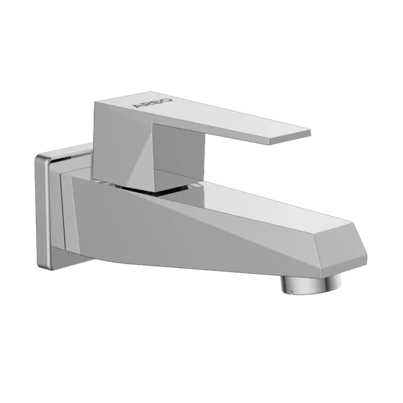 LV-2003 Long Nose Bib Tap With Wall Flange