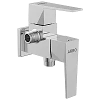 LV-2007 2 Way Angle Cock With Wall Flange