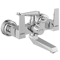 LV-2021 Wall Mixer 2 In 1 With Crutch, Connecting Legs With Wall Flange