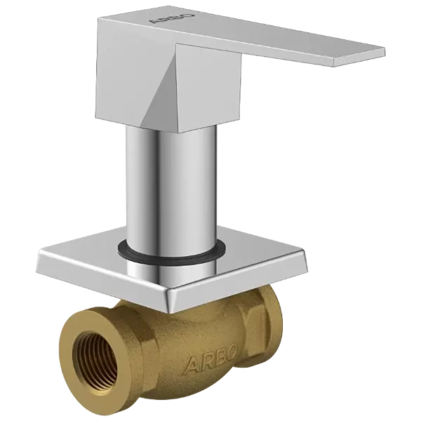 LV-2023 Concealed Stop Cock 15mm Body With Upper Part Set