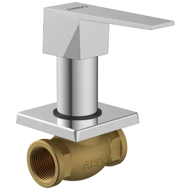 LV-2024 Concealed Stop Cock 20mm Body With Upper Part Set