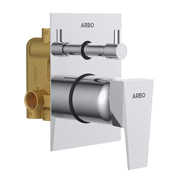 LV-2055 3 Inlet 2 Outlet High Flow Diverter Body With Upper Part Set