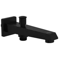 SP-MB-5318 Bath Tub Spout With Button Attachment (Lavish Collection) (Matt Black)