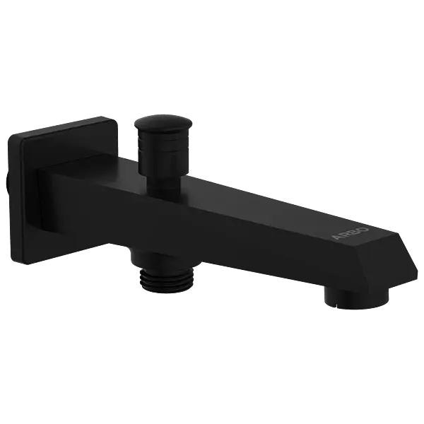 SP-MB-5318 Bath Tub Spout With Button Attachment (Lavish Collection) (Matt Black)