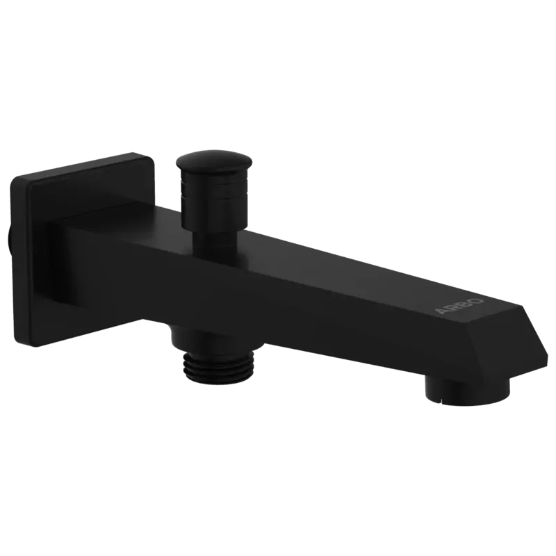 SP-MB-5318 Bath Tub Spout With Button Attachment (Lavish Collection) (Matt Black)