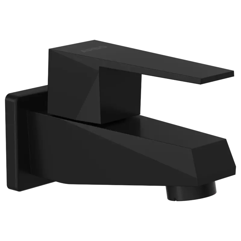 LV-MB-2002 Bib Tap With Wall Flange (Matt Black)