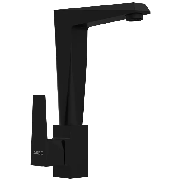 LV-MB-2011 Swan Neck With Swinging Spout (Table Mounted Model) (Matt Black)