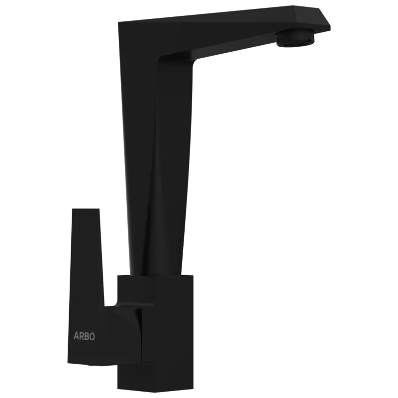 LV-MB-2011 Swan Neck With Swinging Spout (Table Mounted Model) (Matt Black)