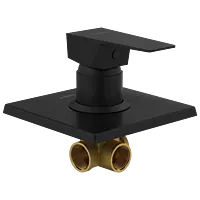 LV-MB-2054 Single Lever Shower Mixer (Deusch Mixer) Body With Upper Part Set (Matt Black)