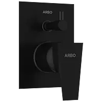 LV-MB-2066 Exposed Part Kit For Single Lever High Flow Diverter (Matt Black)