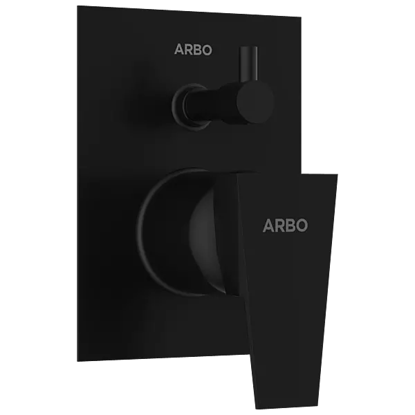 LV-MB-2066 Exposed Part Kit For Single Lever High Flow Diverter (Matt Black)