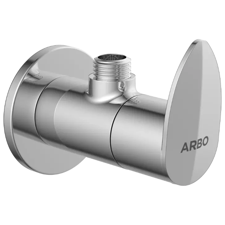 KA-3104 Angle Cock With Wall Flange
