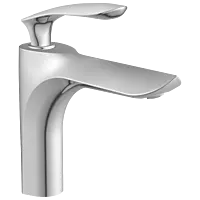 KA-3127 Single Lever Basin Mixer With Braided Hoses (Table Mounted Model)