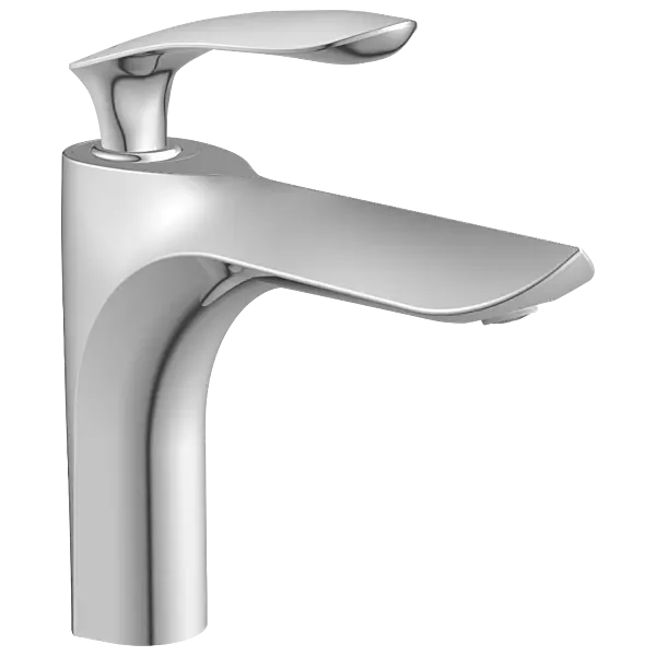 KA-3127 Single Lever Basin Mixer With Braided Hoses (Table Mounted Model)