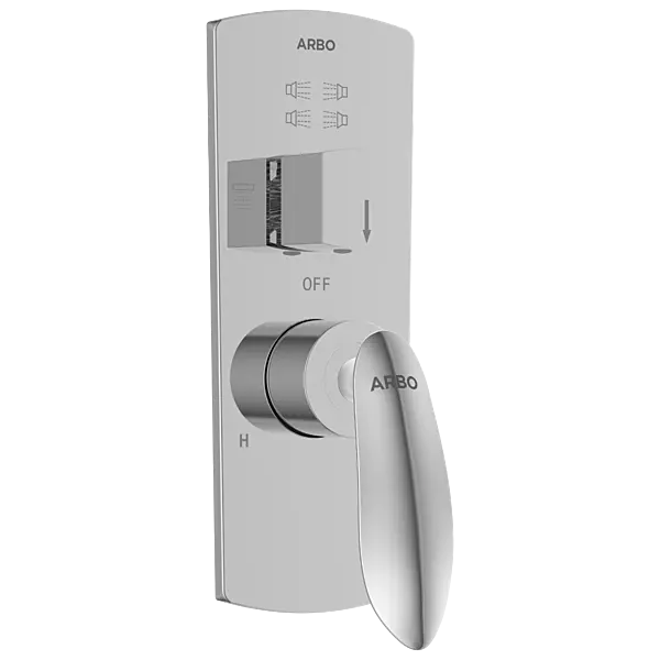 KA-3163 Exposed Part Kit For 2 Inlet 3 Outlet Single Lever High Flow Diverter