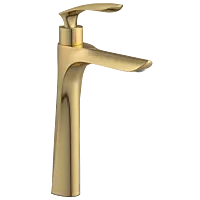 KA-GG-3117 High Neck Pillar Tap (Gold)