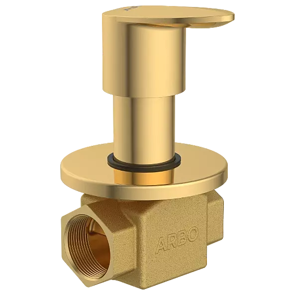 KA-GG-3125 Flush Valve 25mm Body With Upper Part Set (Gold)