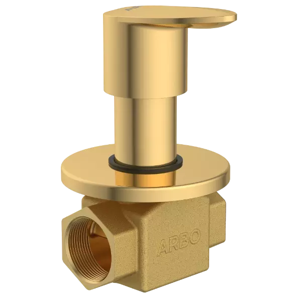 KA-GG-3125 Flush Valve 25mm Body With Upper Part Set (Gold)