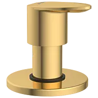 KA-GG-3140 Kia Exposed Part Kit Of Concealed Stop Cock & Flush Cock With Fitting Sleeve, Operating Lever & Adjustable Wall Flange-Glossy Gold